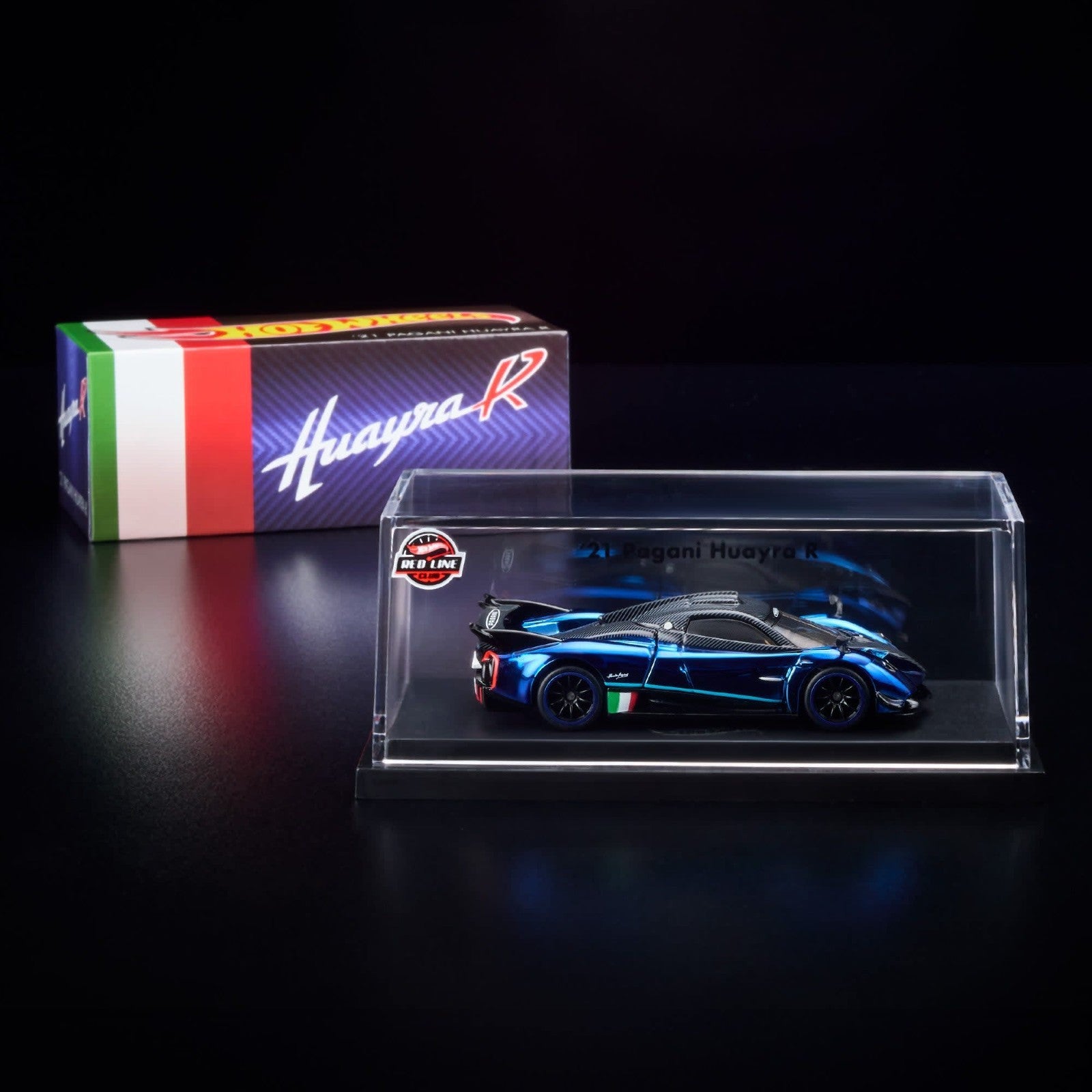 Hot Wheels Rlc Box 2024 Hot Wheels RLC Exclusive ’21 Pagani Huayra R Blue Open Box – Cars ...