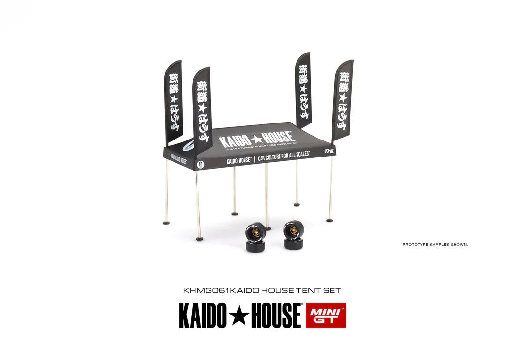 Kaido House x Mini GT KHMG061 KAIDO HOUSE TENT V1 SEALED BOX RARE