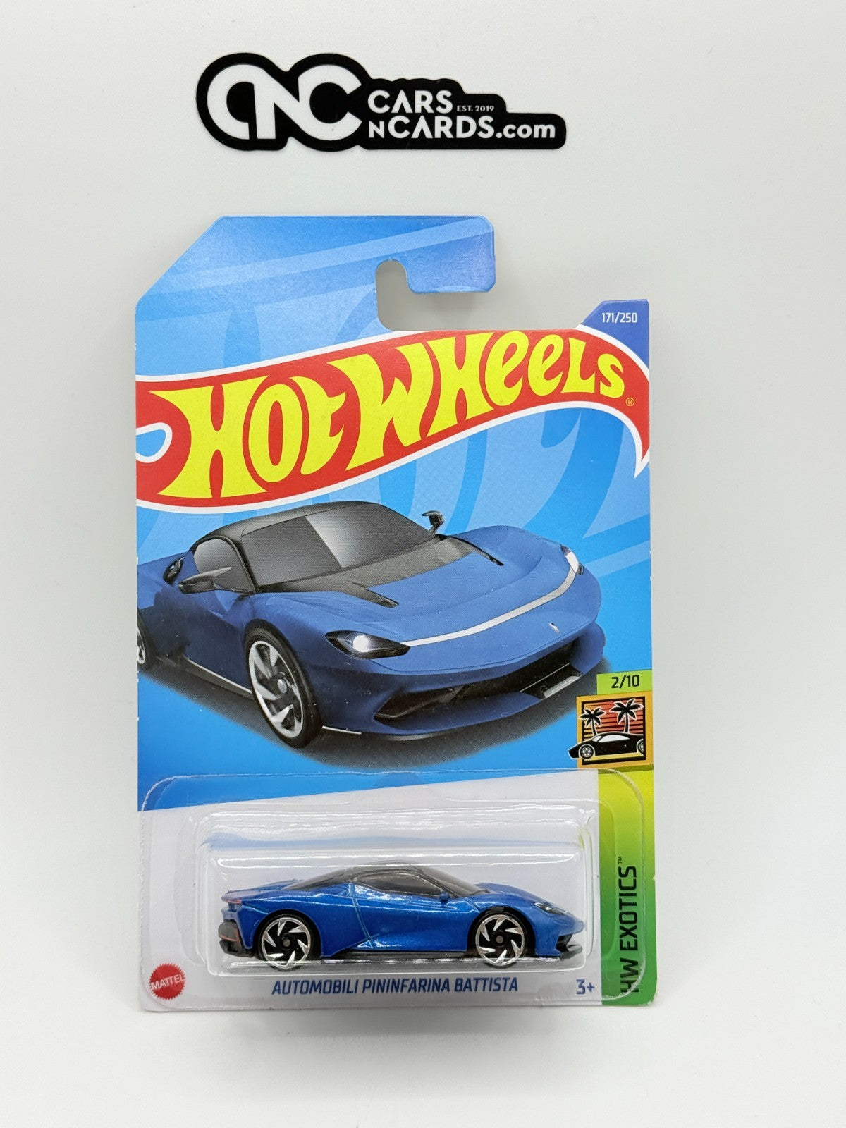 2023 Hot Wheels HW Exotics 2/10 Automobili Pininfarina Battista Blue