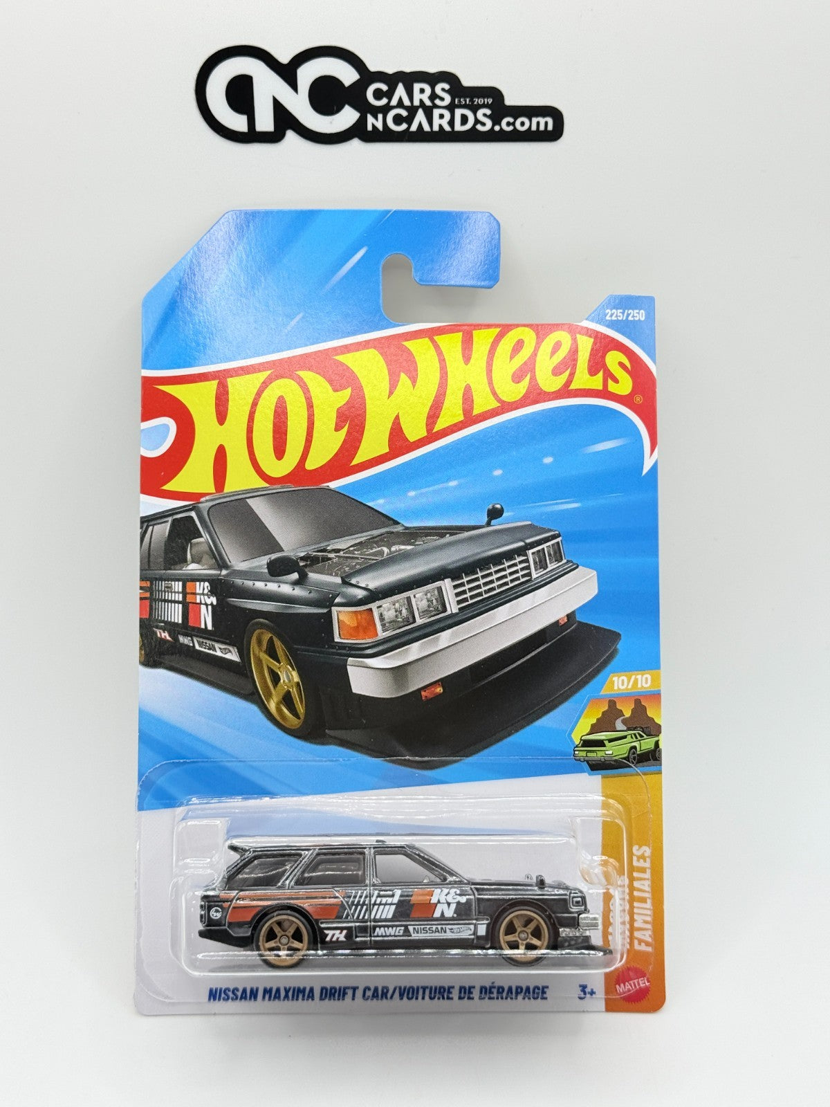 2026 Hot Wheels Super Treasure Hunt Nissan Maxima Drift Car With Protector
