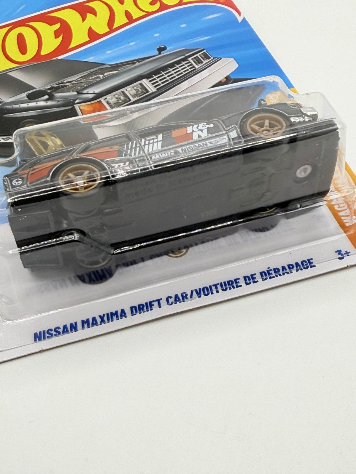 2026 Hot Wheels Super Treasure Hunt Nissan Maxima Drift Car With Protector
