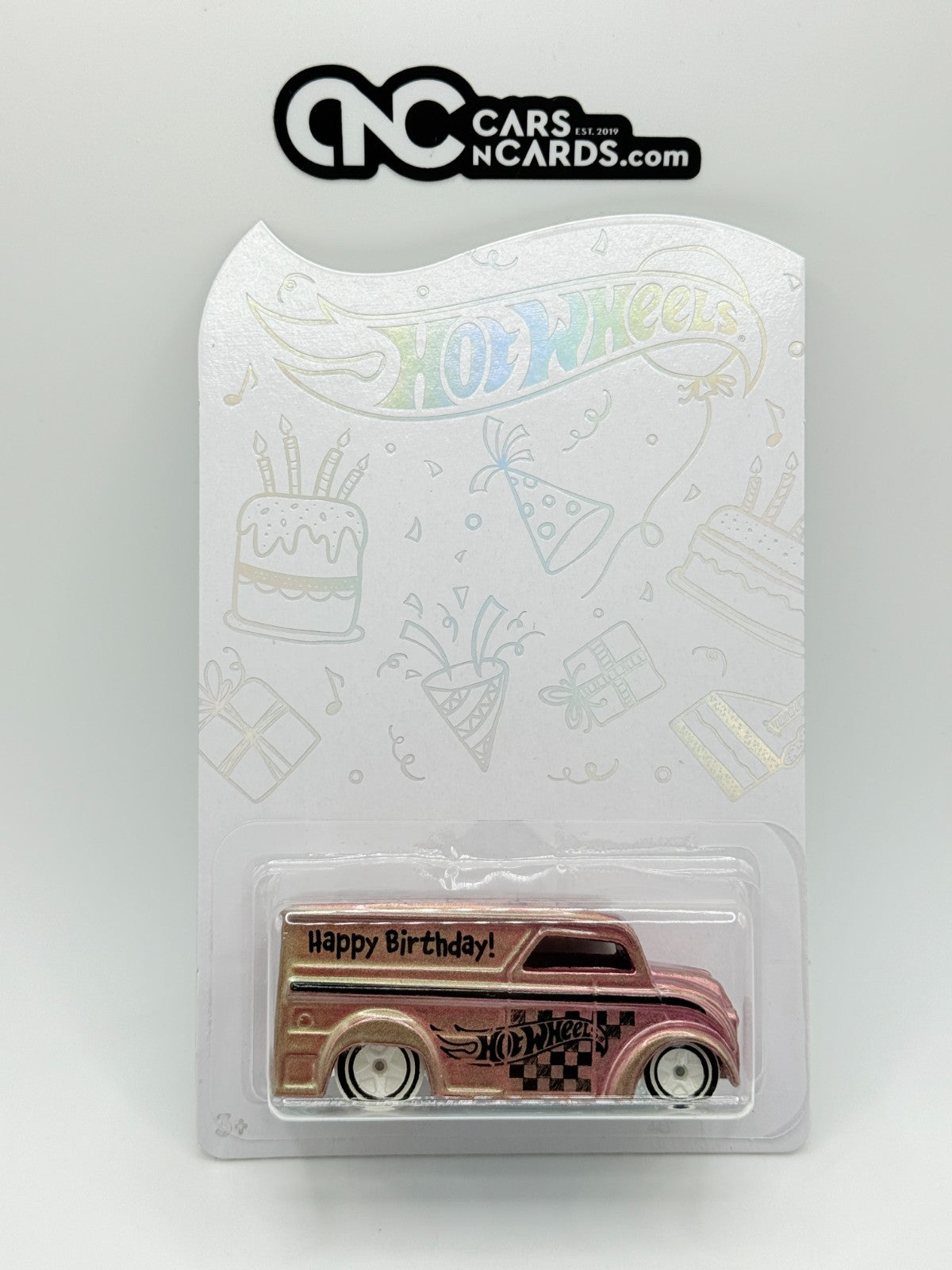 2025 Hot Wheels Mattel Employee Car Exclusive Happy Birthday Dairy Delivery