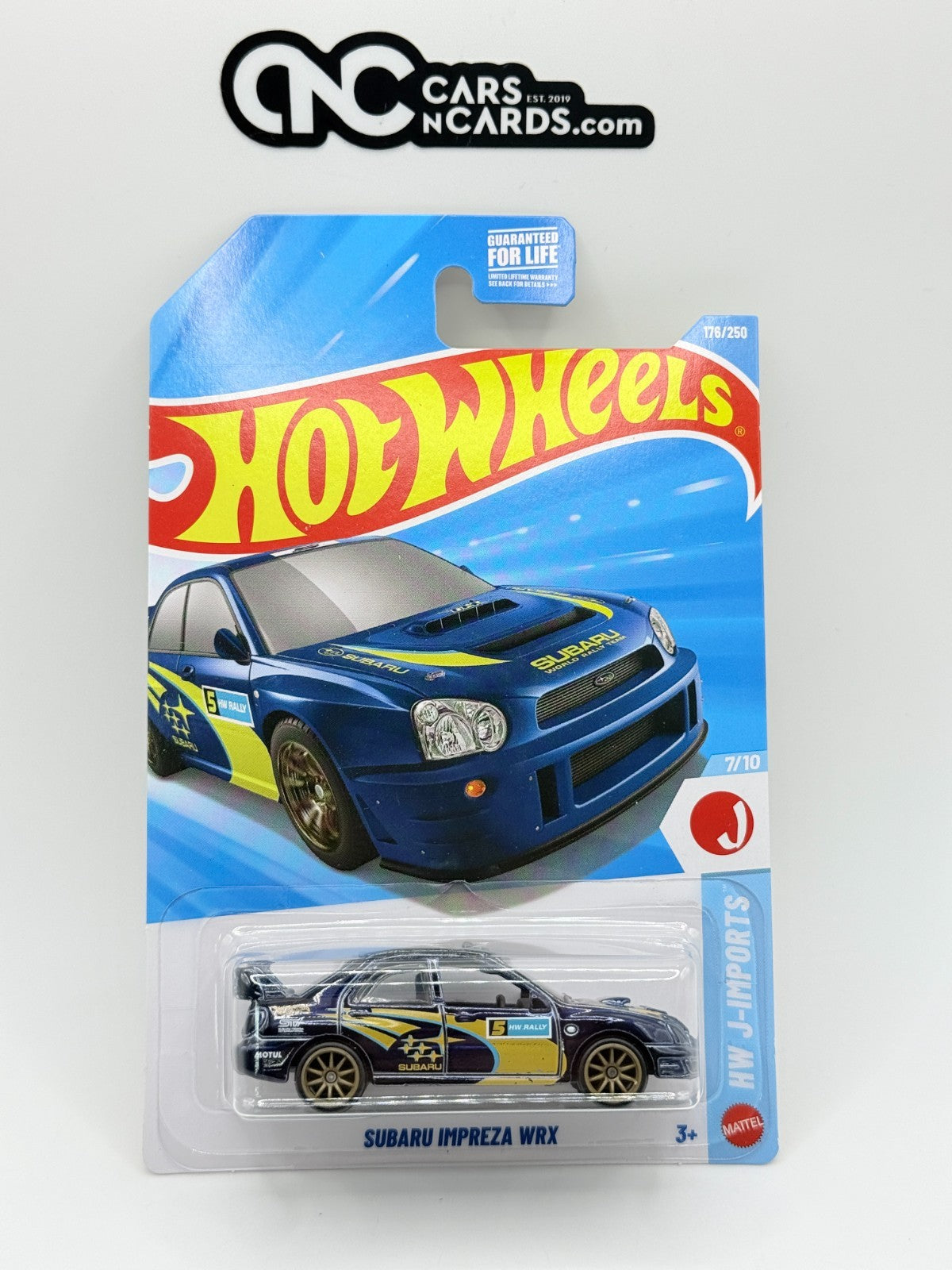 2026 Hot Wheels Super Treasure Hunt Subaru Impreza WRX With Protector