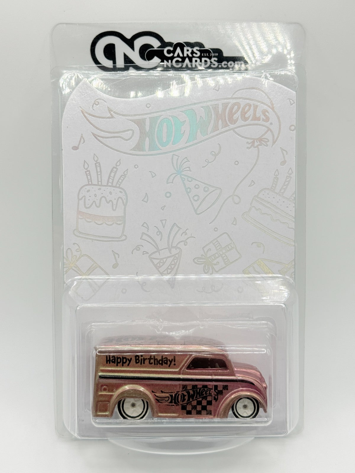2025 Hot Wheels Mattel Employee Car Exclusive Happy Birthday Dairy Delivery