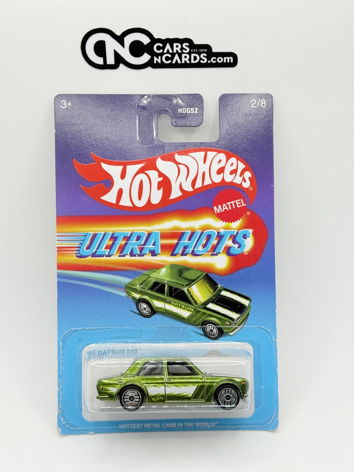 2024 Hot Wheels Ultra Hots 2/8 '71 Datsun 510 (Soft Corners)