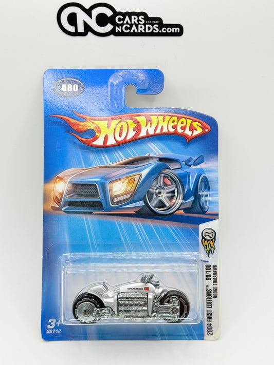 2005 Hot Wheels Dodge Tomahawk Silver #080 (Soft Corners)