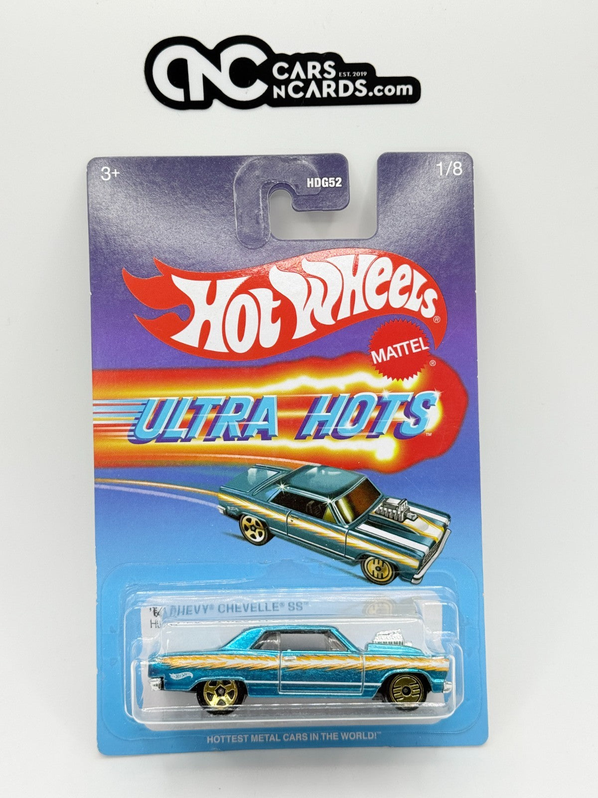 2023 Hot Wheels Ultra Hots 1/8 '64 Chevy Chevelle SS (Soft Corners)
