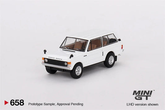 Mini GT 1:64 Range Rover Davos White #658 Sealed Box