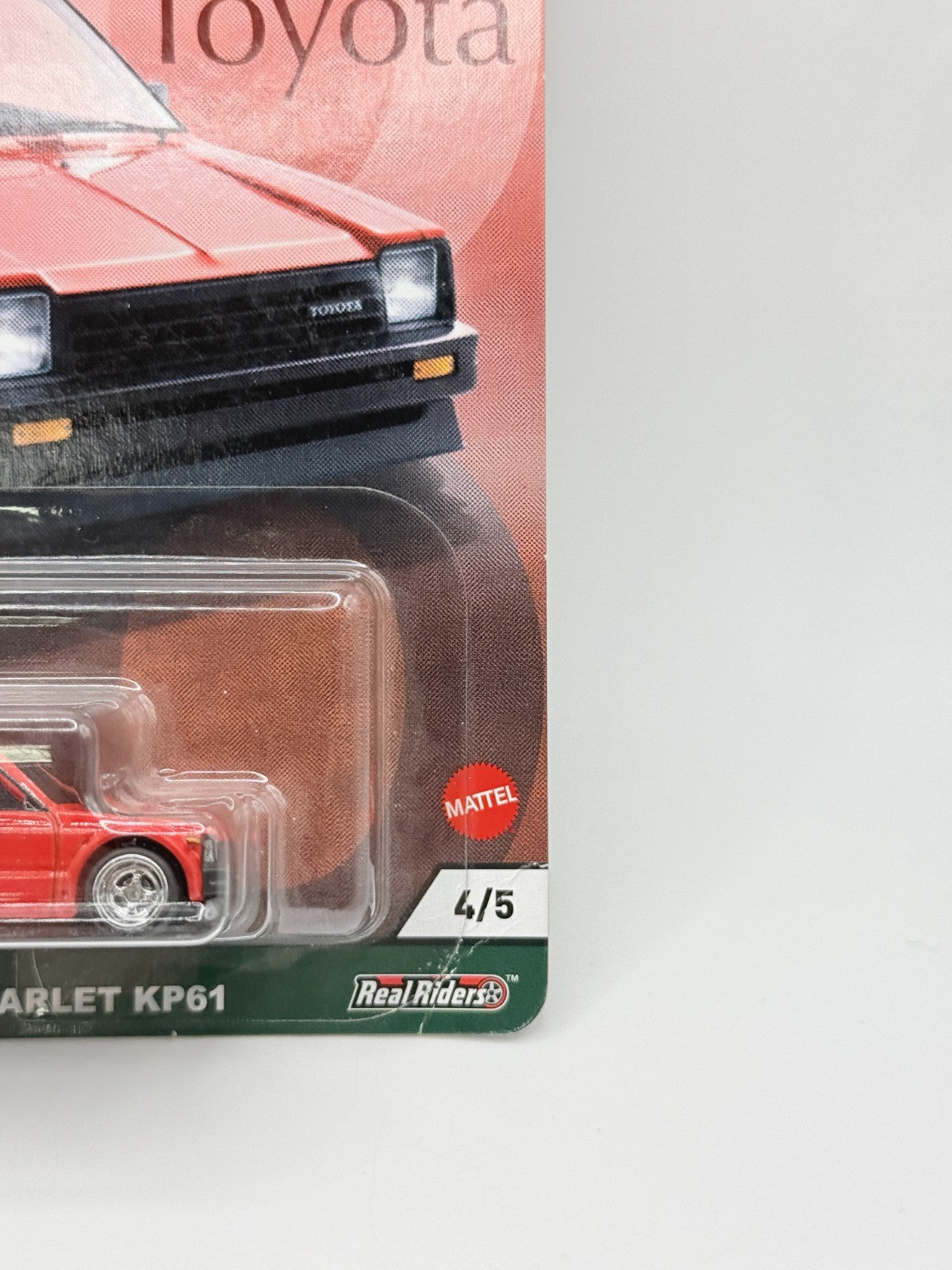 2021 Hot Wheels Premium Car Culture Toyota '81 Toyota Starlet KP61 (Card Damage)