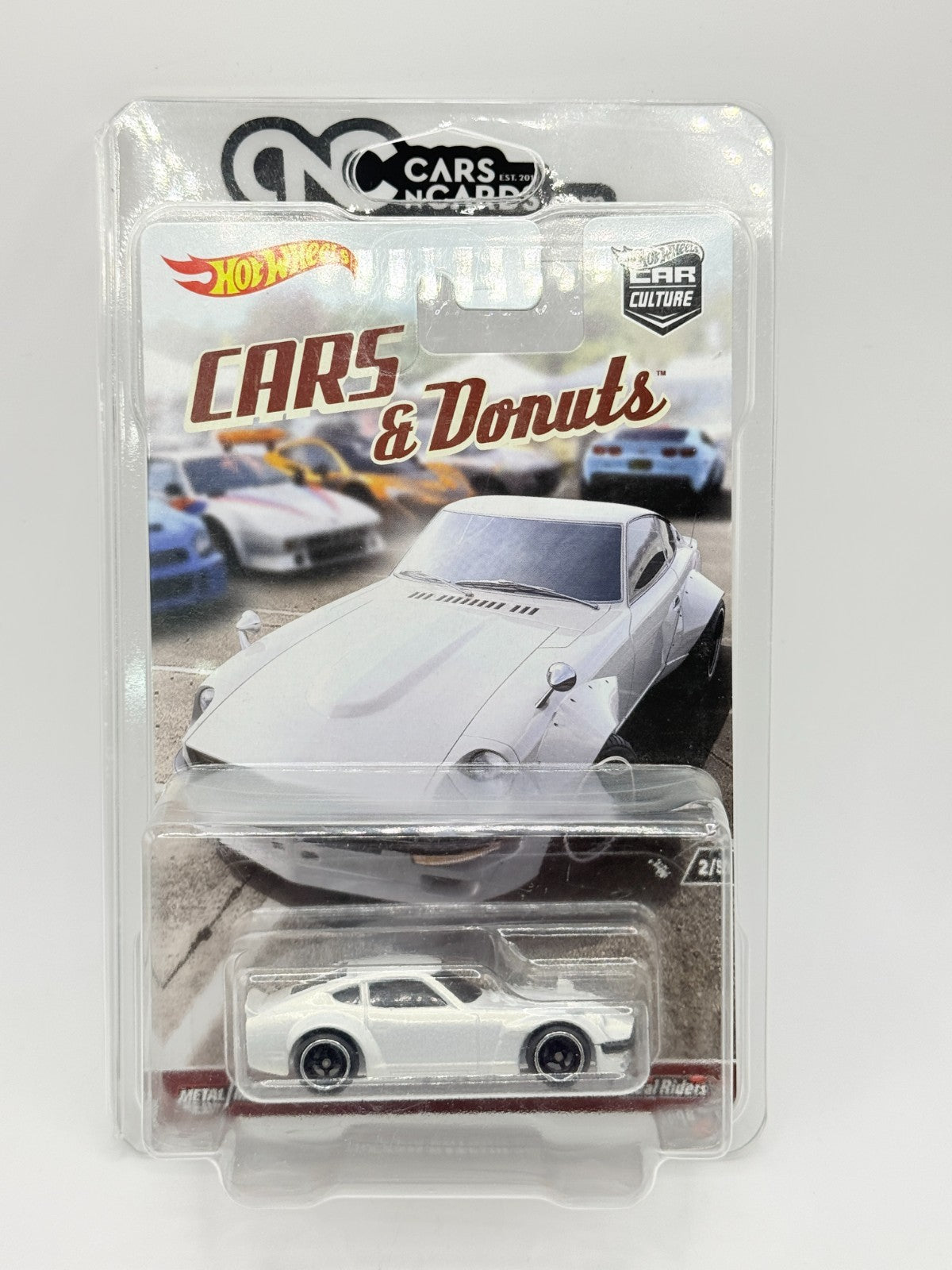2016 Hot Wheels Premium Car Culture Cars & Donuts 2/5 Custom Datsun 240Z