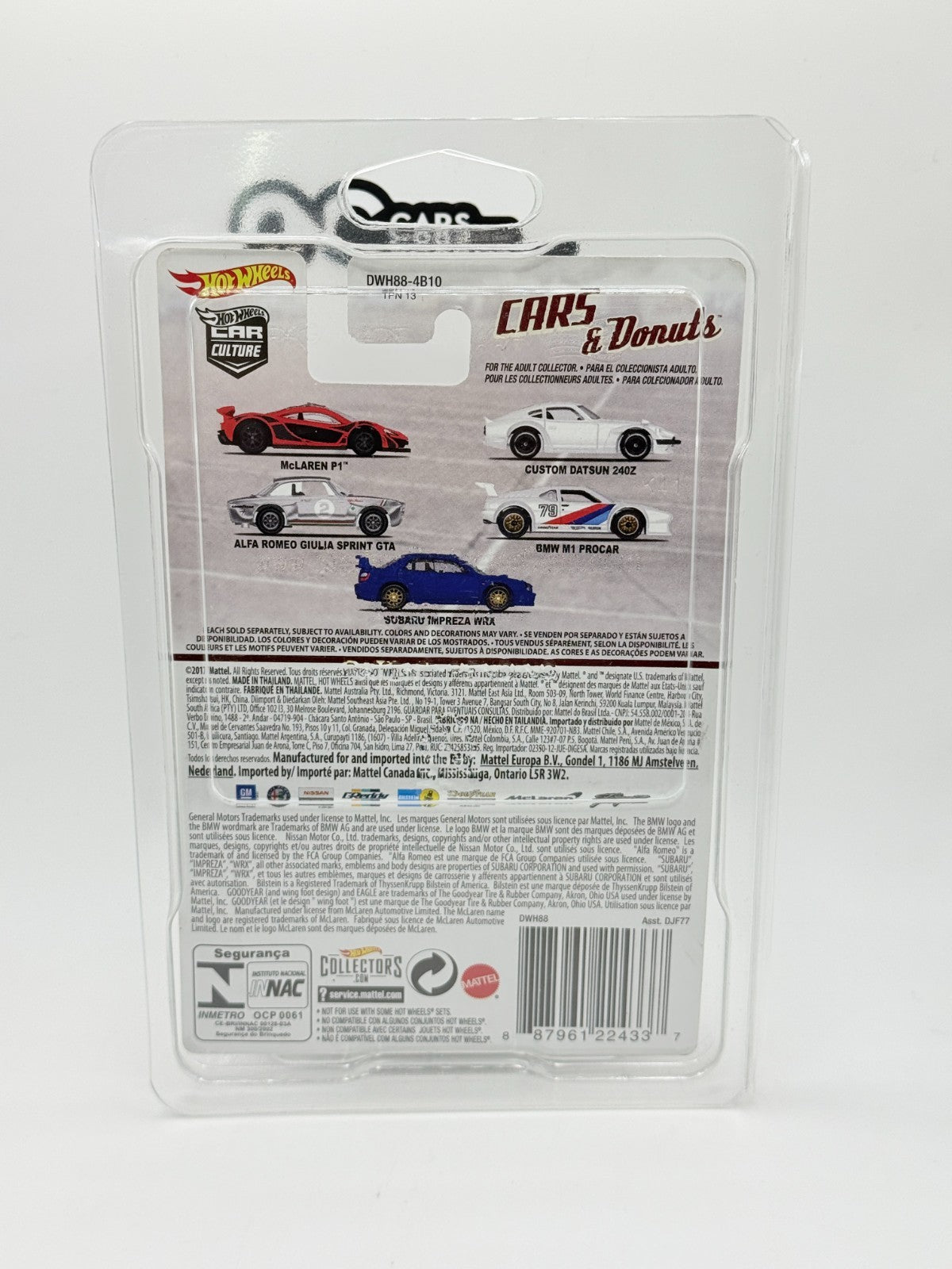 2016 Hot Wheels Premium Car Culture Cars & Donuts 2/5 Custom Datsun 240Z