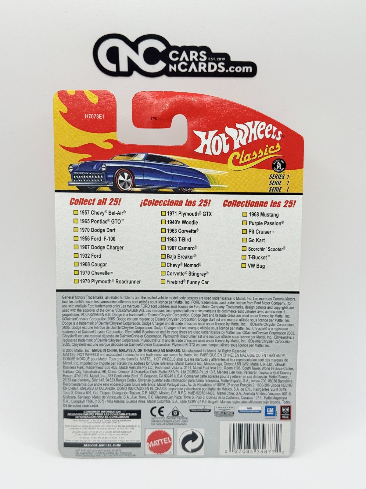 2005 Hot Wheels Classics Series 1 #8/25 1970 Chevelle Antifreeze