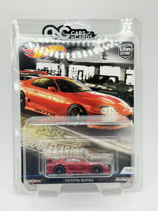 2019 Hot Wheels Premium Car Culture Cruise Boulevard 1/5 Toyota Supra