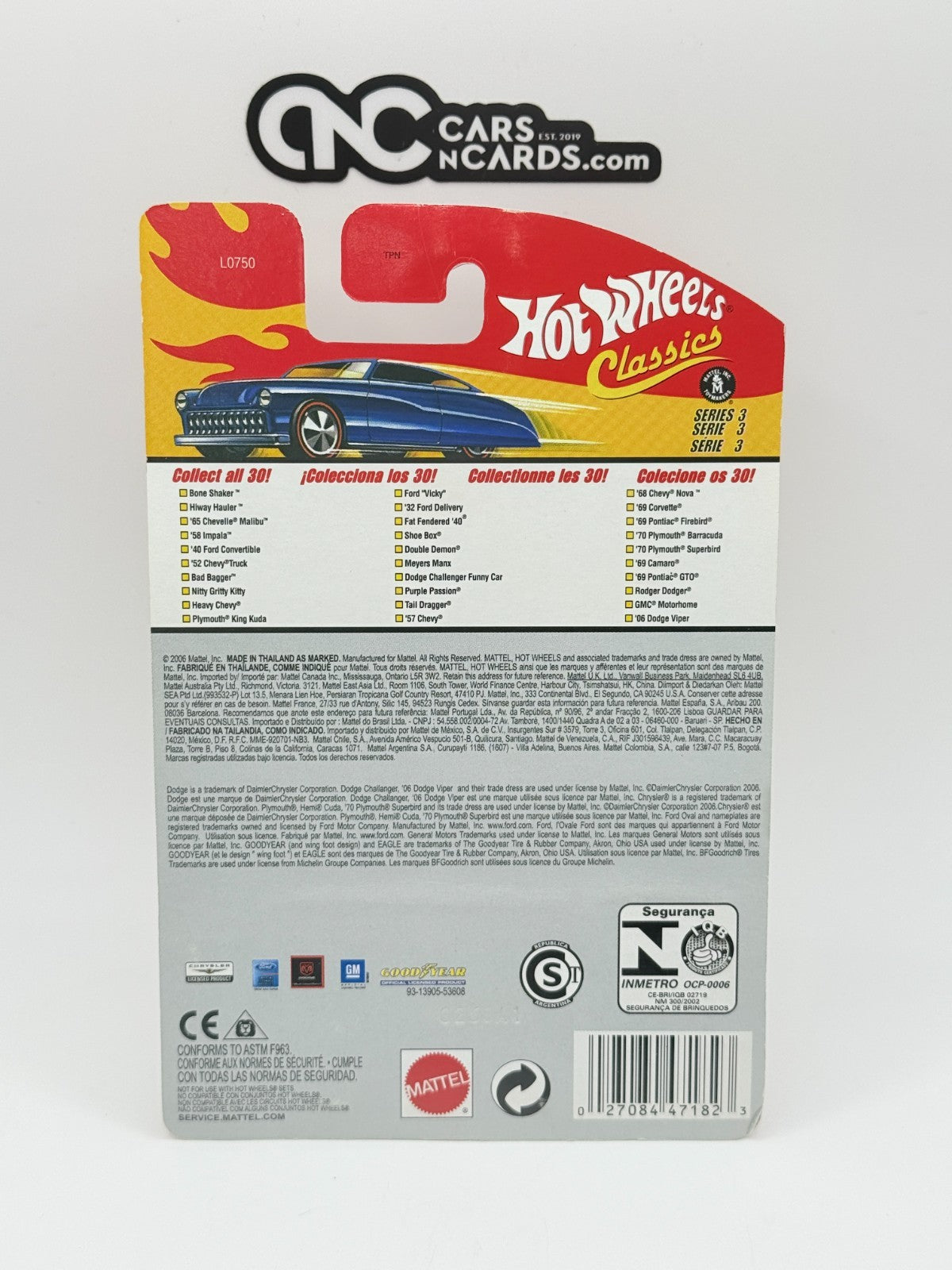 2005 Hot Wheels Classics Series 3 #22/30 '69 Corvette Orange