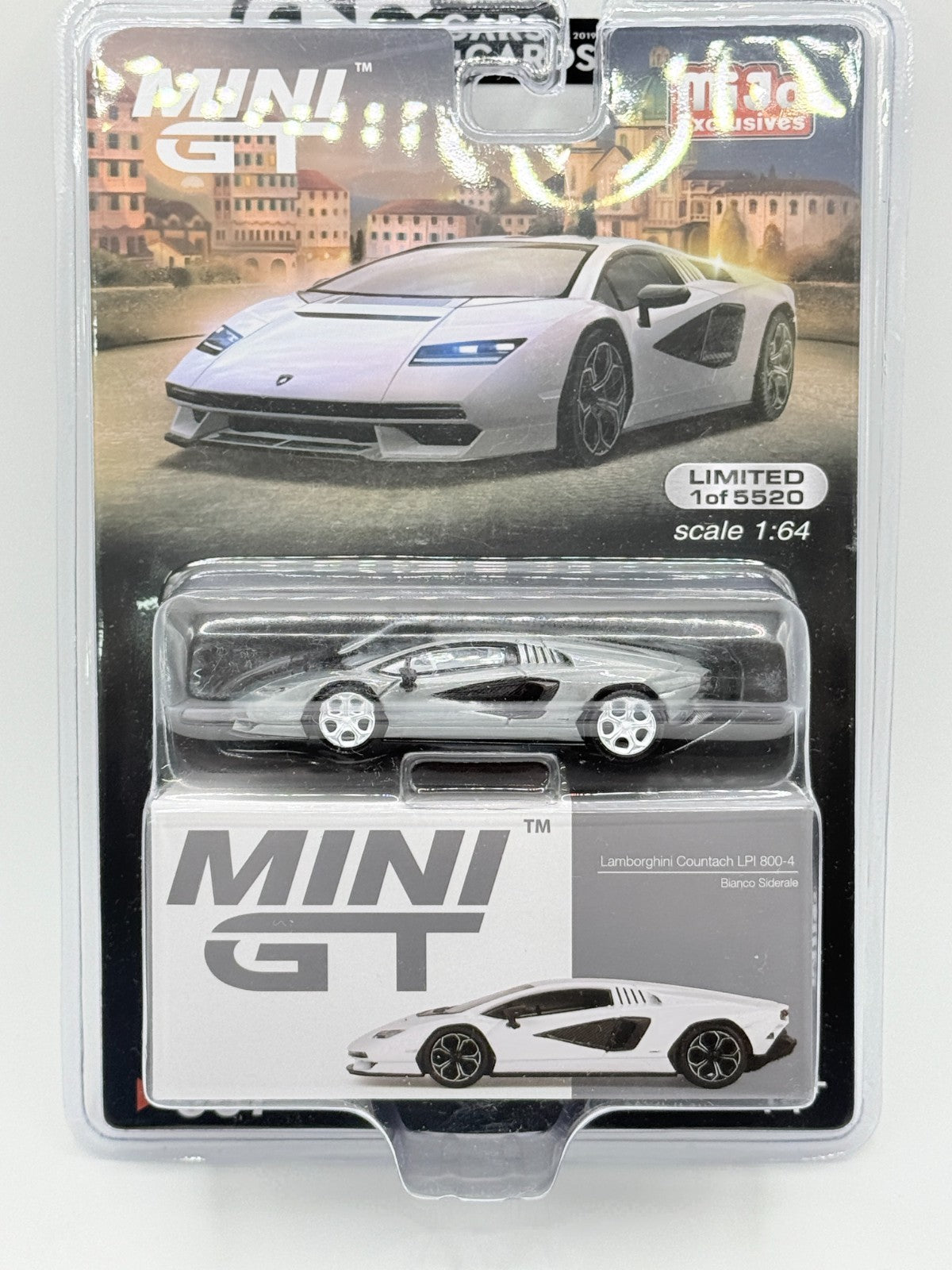 MINI GT 1:64 Lamborghini Countach LPI 800-4 CHASE
