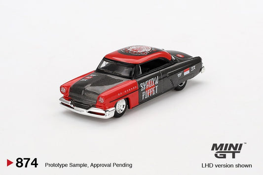 MINI GT 1:64 864 Lincoln Capri Hot Rod 1954 Shadow Puppet
