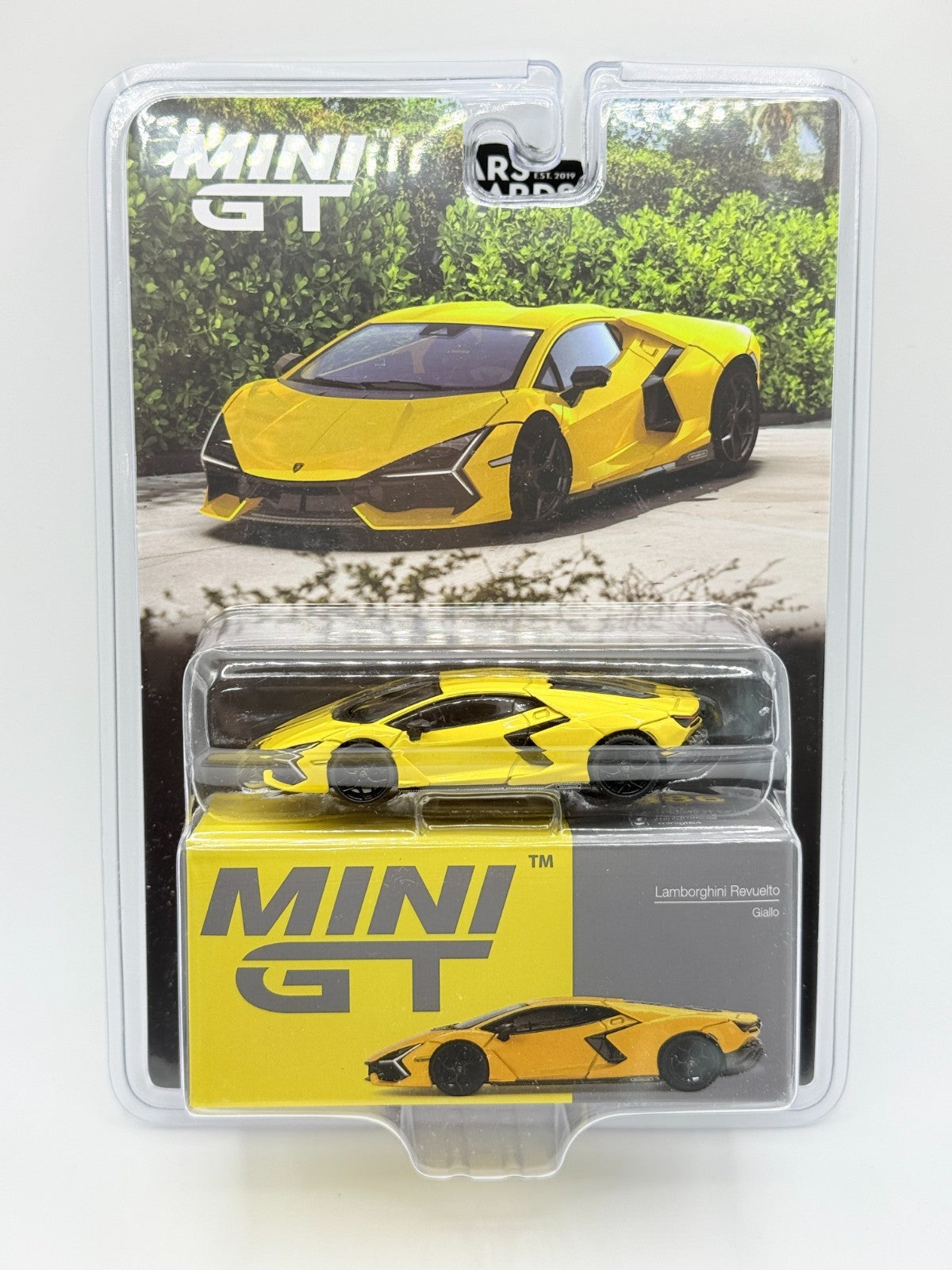 MINI GT 1:64 886 Lamborghini Revuelto Giallo Yellow