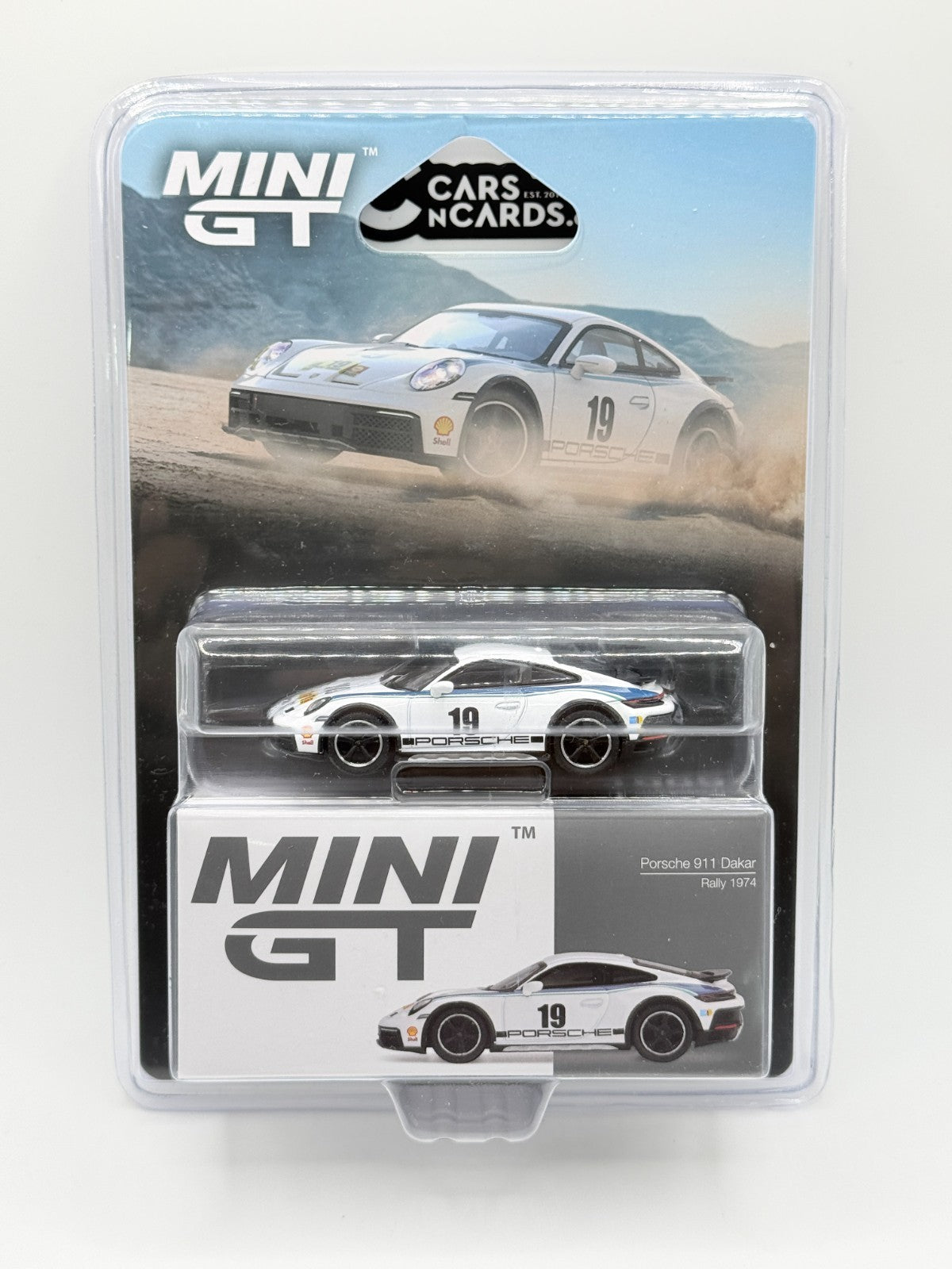 MINI GT 1:64 1009 Porsche 911 Dakar Rally 1974