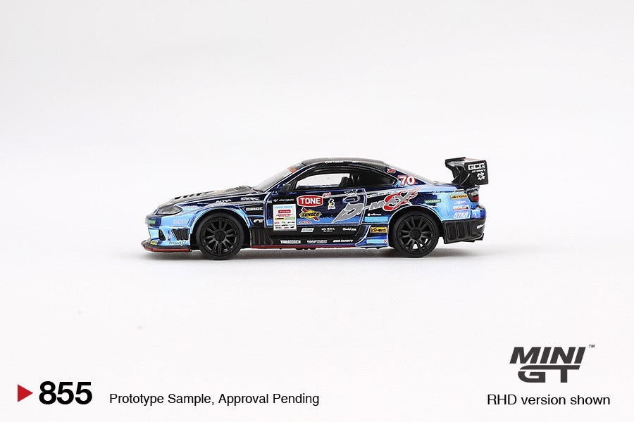 MINI GT 1:64 855 Nissan Silvia (S15) D-Max #70