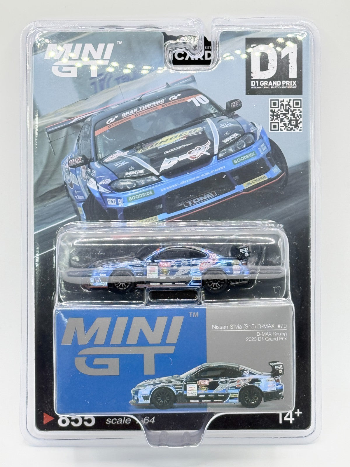 MINI GT 1:64 855 Nissan Silvia (S15) D-Max #70