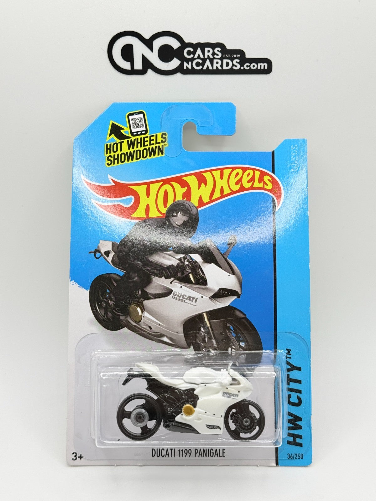 2014 Hot Wheels HW City Ducati 1199 Panigale White
