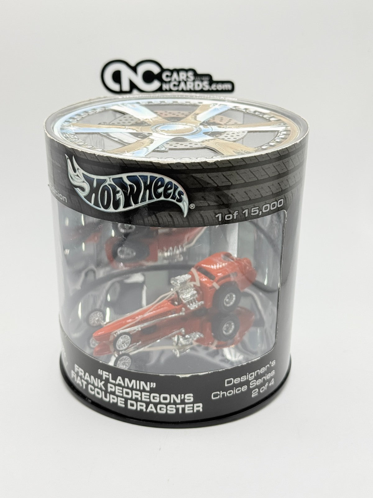 2003 Hot Wheels Oil Can Series "Flamin" Frank Pedregon's Fiat Coupe Dragster