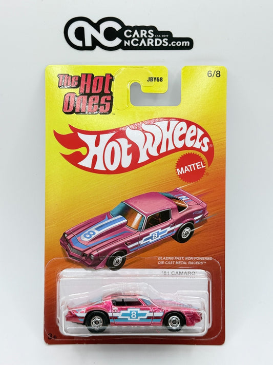 2026 Hot Wheels The Hot Ones 6/8 '81 Camaro Pink