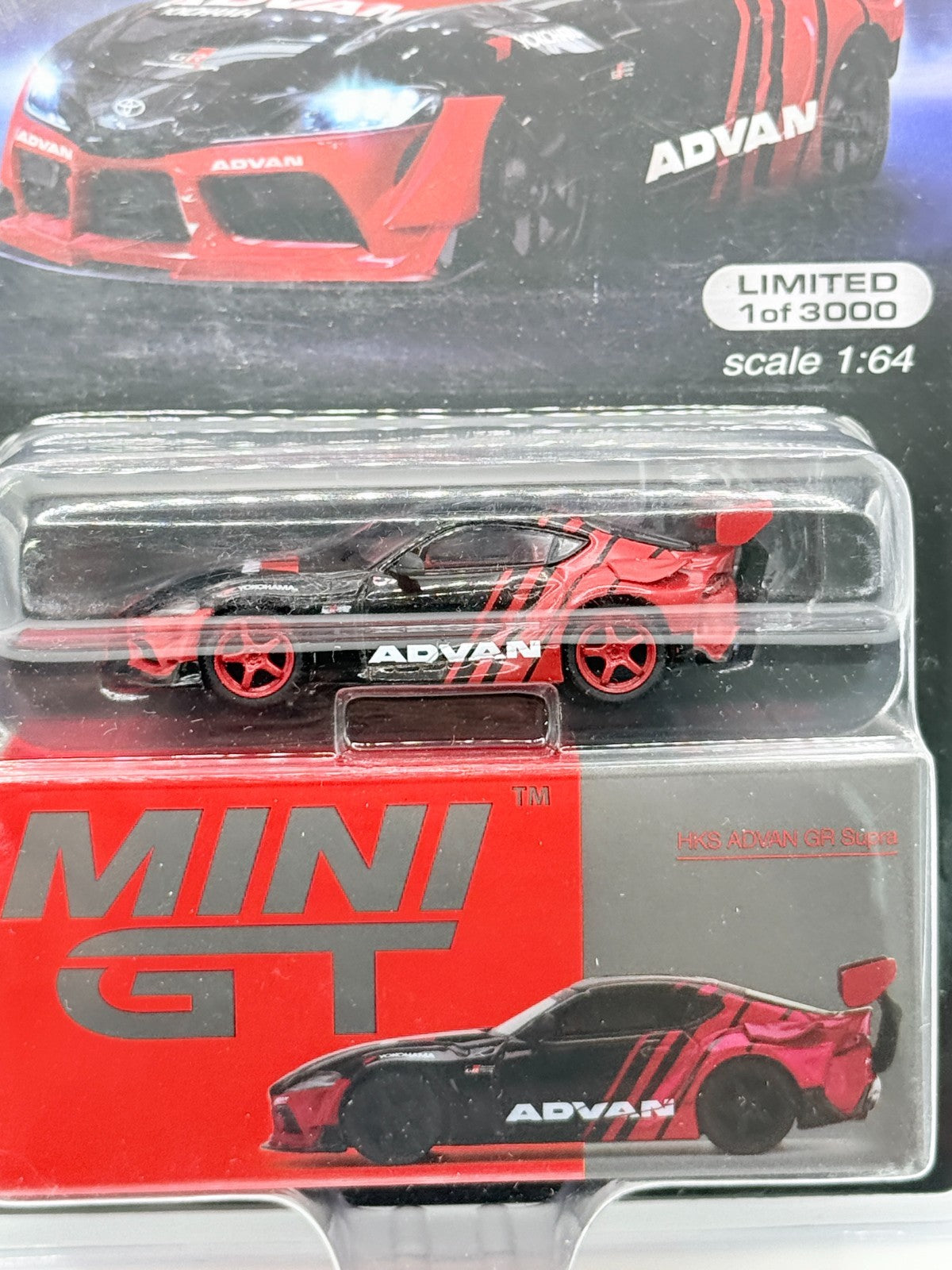 Mini GT 1:64 HKS Advan GR Supra CHASE LIMITED EDITION RARE