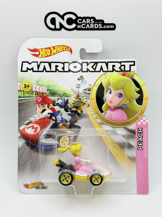 Hot Wheels Mario Kart Peach Standard Kart 1:64 Diecast GBG25 (Soft Corners)