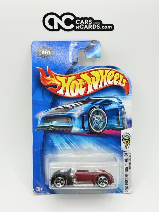 2004 Hot Wheels First Editions 61/100 Suzuki GSX-R/4 (Card Damage)