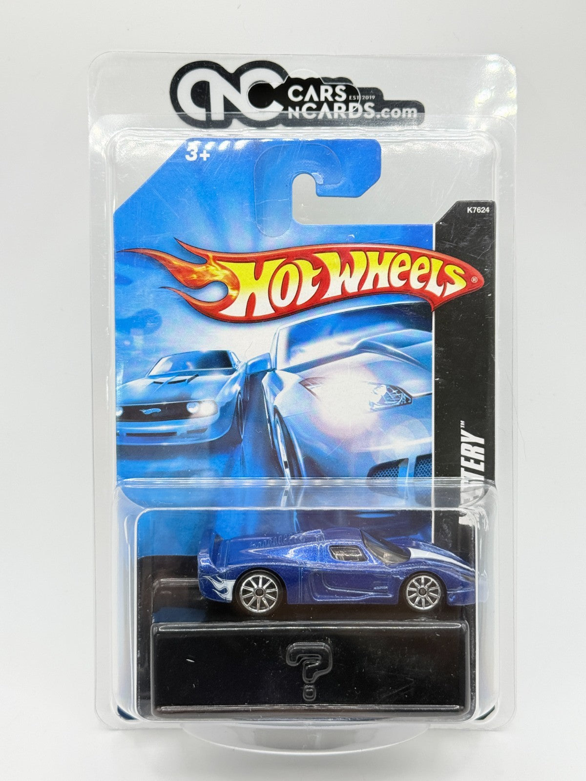 2007 Hot Wheels Mystery Cars Maserati MC12 Loose Blue