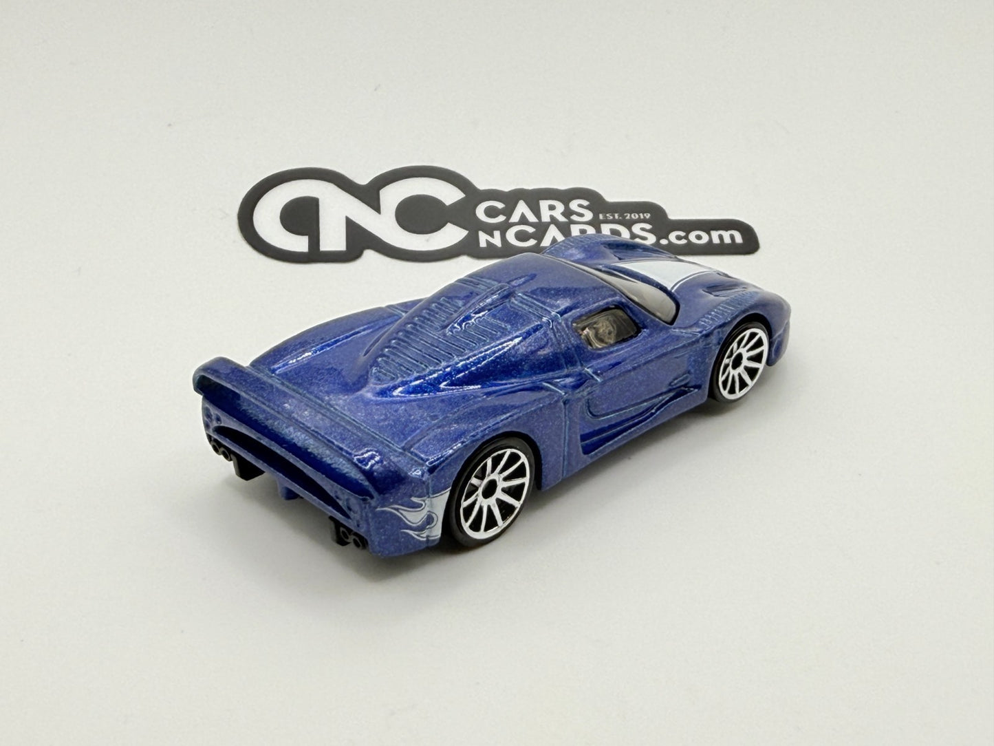 2007 Hot Wheels Mystery Cars Maserati MC12 Loose Blue