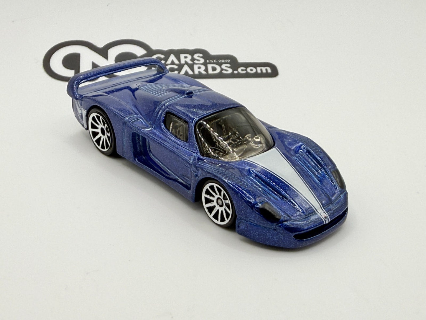 2007 Hot Wheels Mystery Cars Maserati MC12 Loose Blue