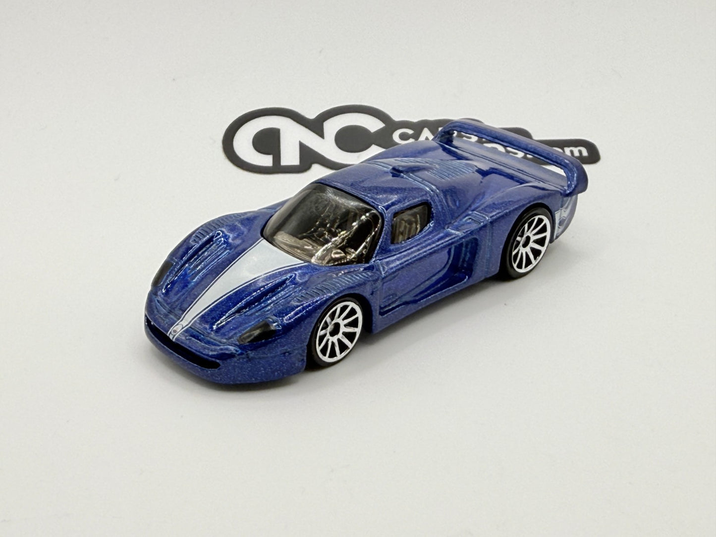 2007 Hot Wheels Mystery Cars Maserati MC12 Loose Blue