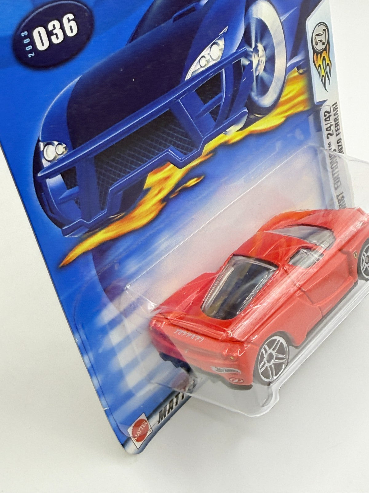 2003 Hot Wheels First Editions 24/42 Enzo Ferrari (Soft Corners)