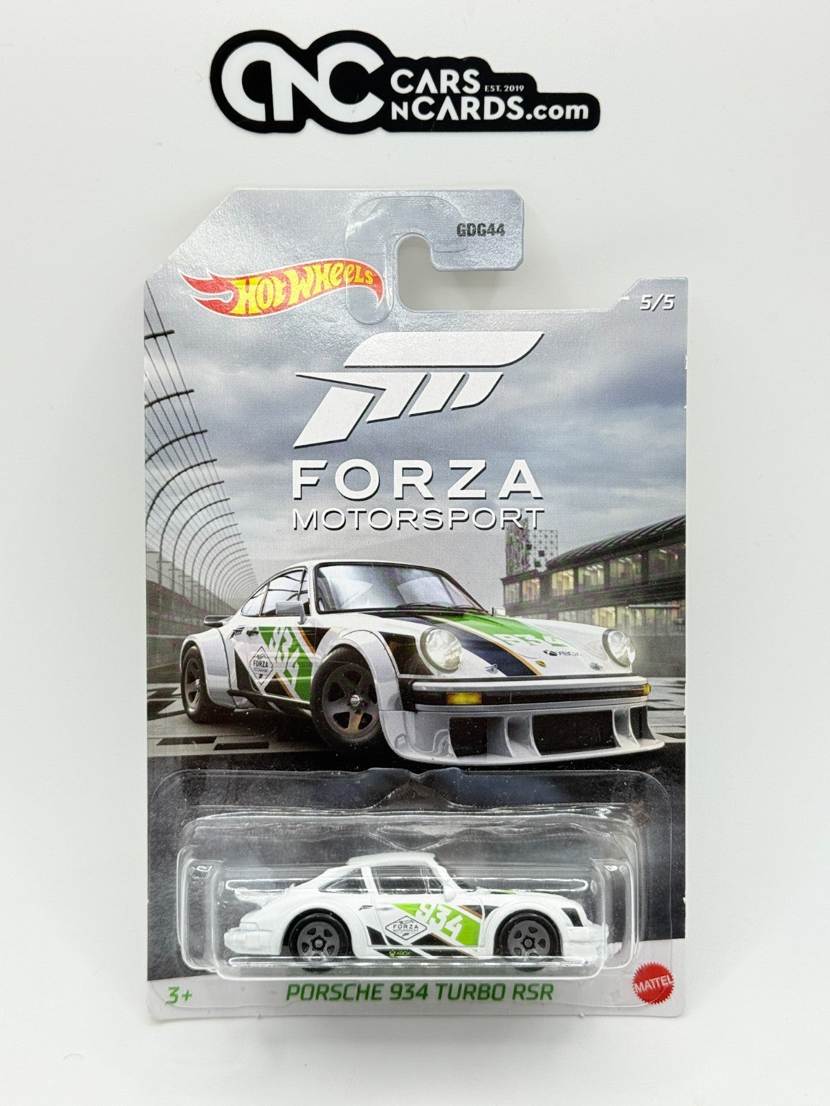 2020 Hot Wheels Forza Motorsport Porsche 934 Turbo RSR (Soft Corners)