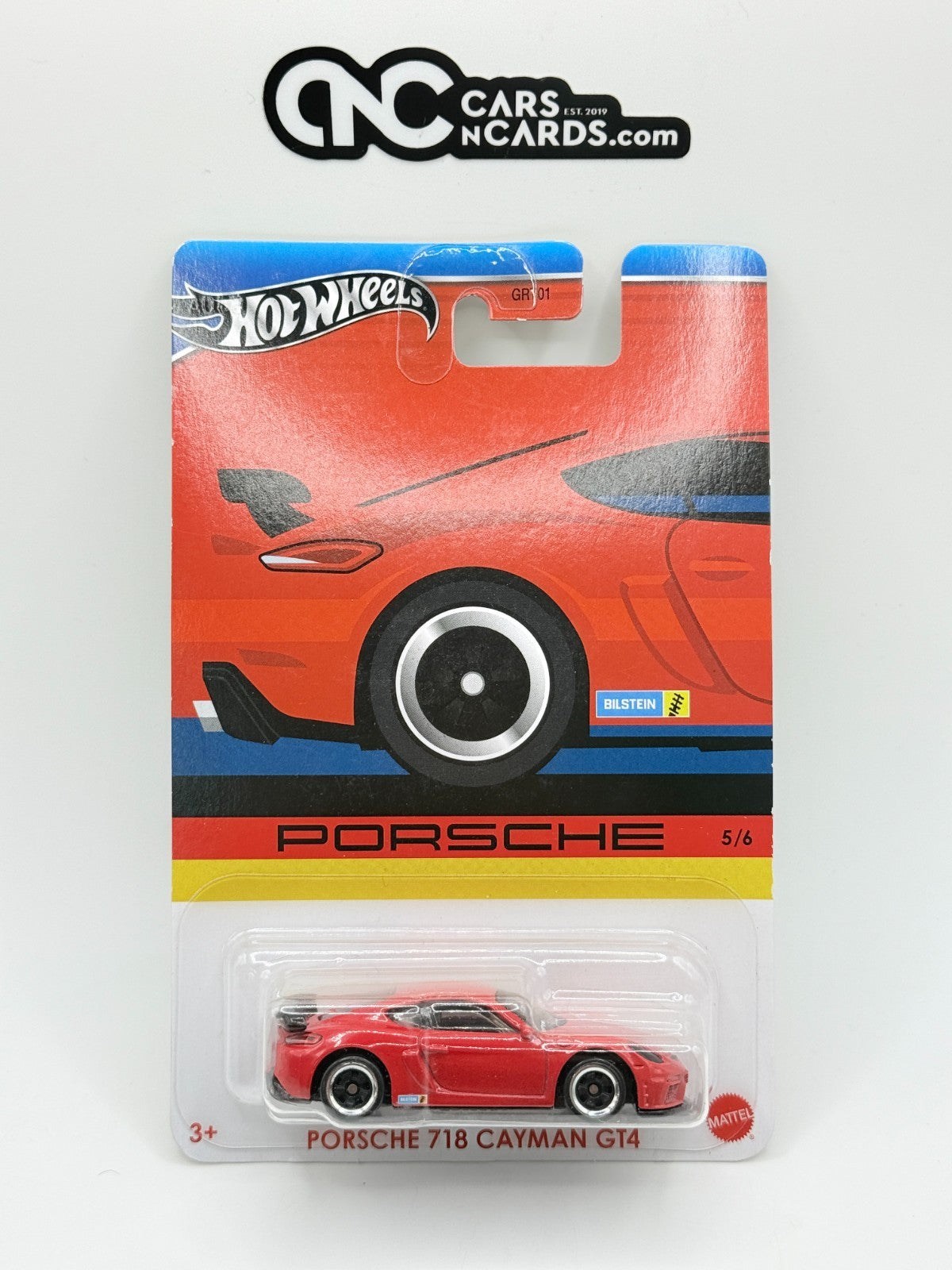 2024 Hot Wheels Porsche 5/6 Porsche 718 Cayman GT4 (Soft Corners)
