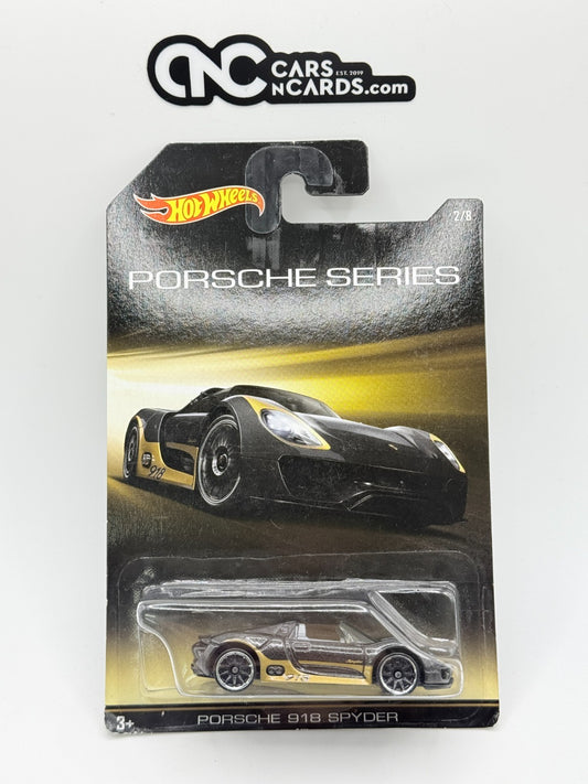 2015 Hot Wheels Porsche Series 2/8 Porsche 918 Spyder (Soft Corners)