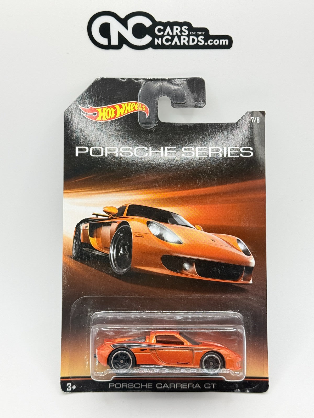 2015 Hot Wheels Porsche Series 7/8 Porsche Carrera GT (Card Damage)