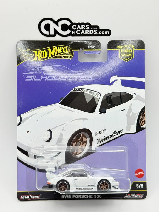 2024 Hot Wheels Premium Car Culture Silhouettes RWB Porsche 930 (Bent Corner)