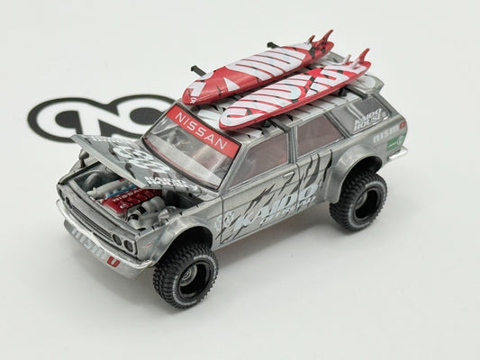 Kaido House x Mini GT 1:64 Datsun Kaido 510 Wagon 4x4 KHMG121 CHASE Open Box