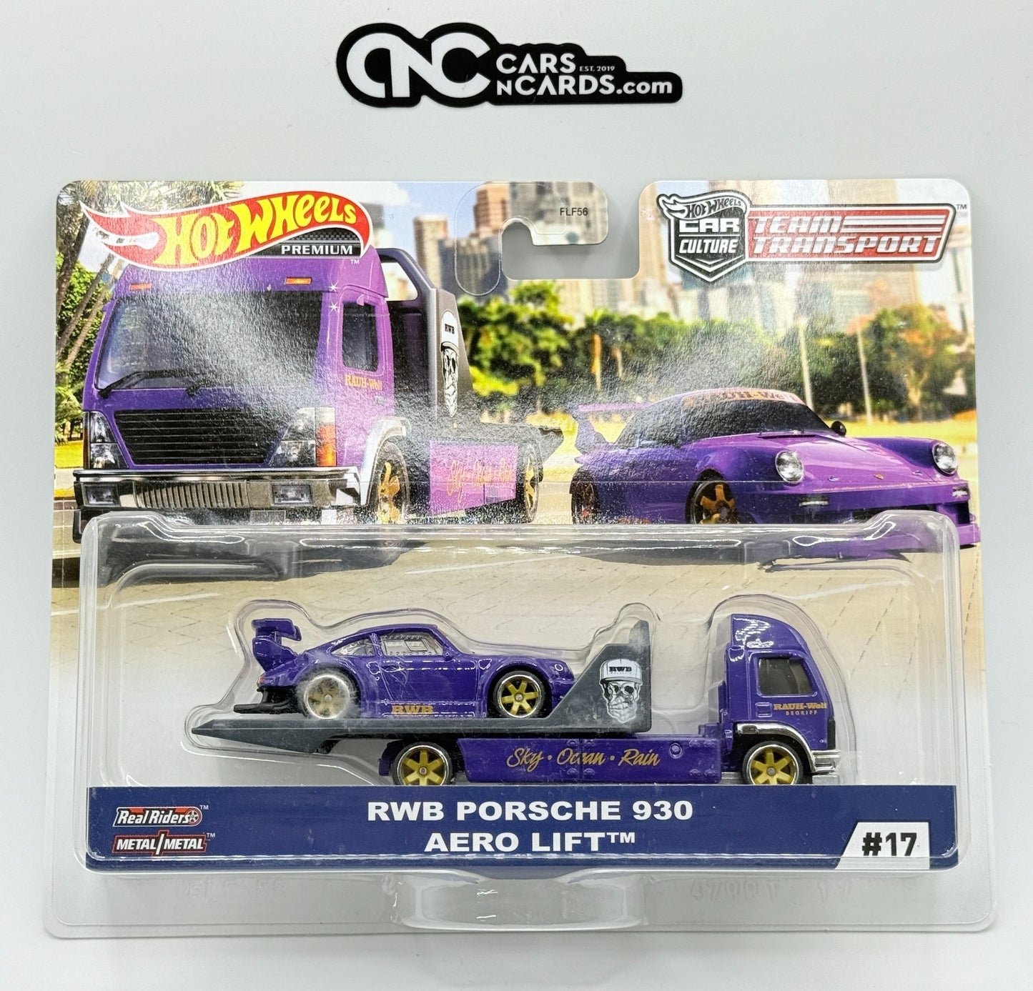 2020 Hot Wheels Premium Car Culture Team Transport RWB Porsche 930 WHEEL ERROR