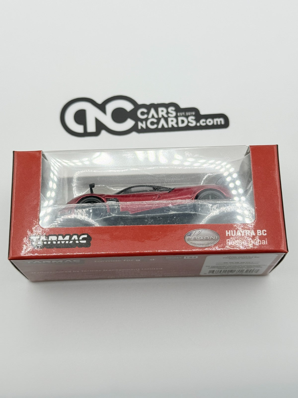 Tarmac Works 1:64 Global Pagani Huayra BC Rosso Dubai Red Model T64G-TL014-RE