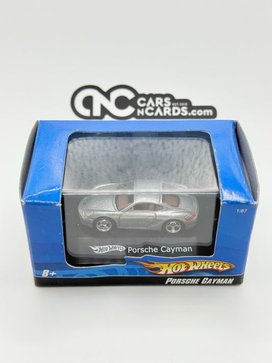 2007 Hot Wheels 1:87 Scale Porsche Cayman Metallic Silver Boxed Rare