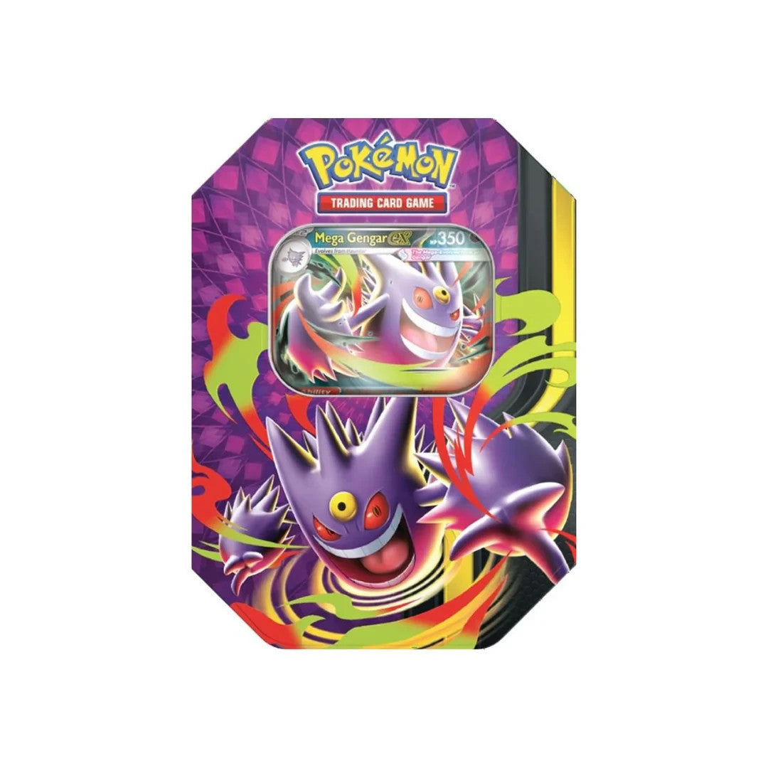 Pokemon Mega Evolution Moonlit Tin Mega Gengar EX Sealed