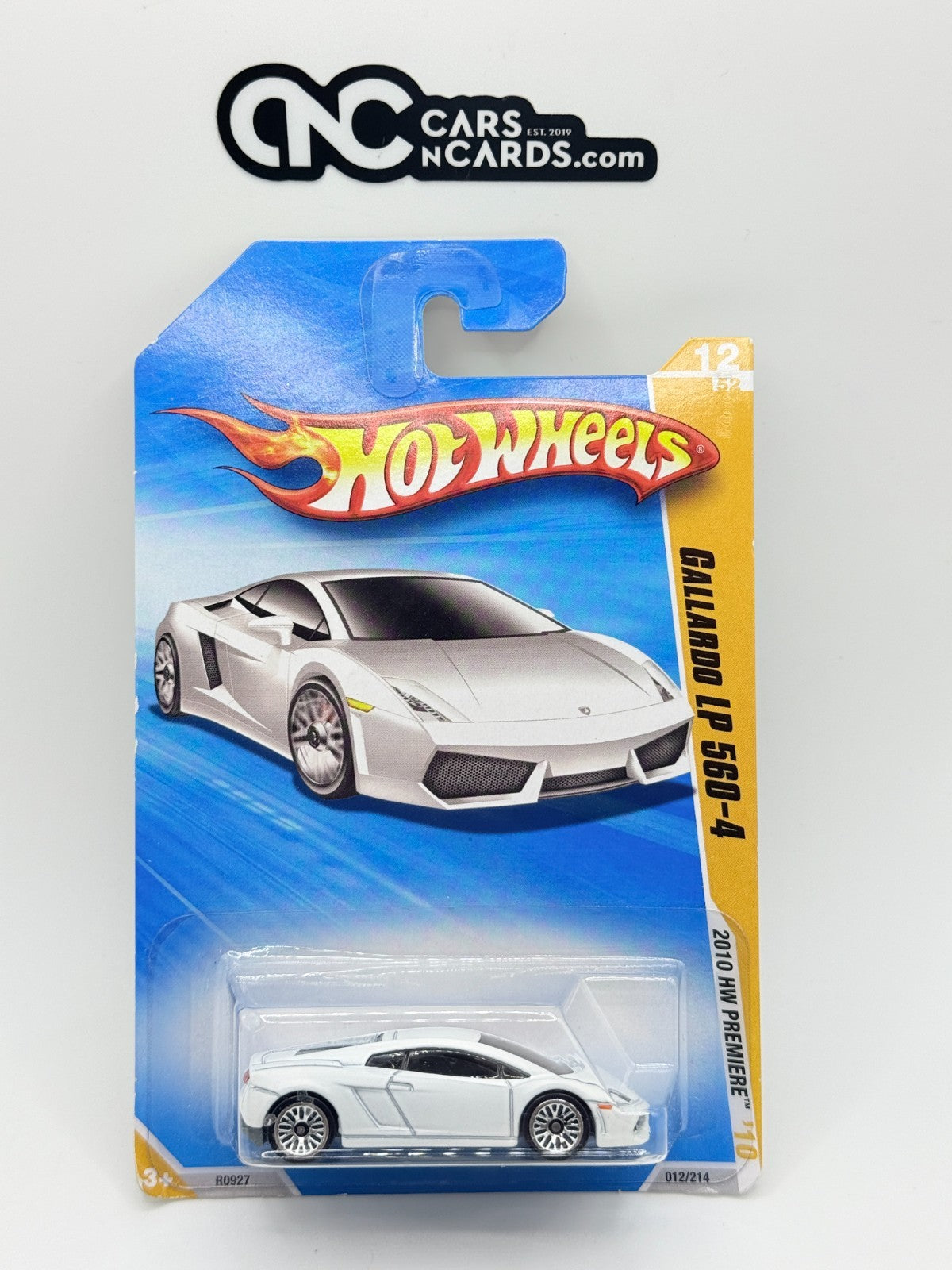 2010 Hot Wheels HW Premiere 12/52 Lamborghini Gallardo White