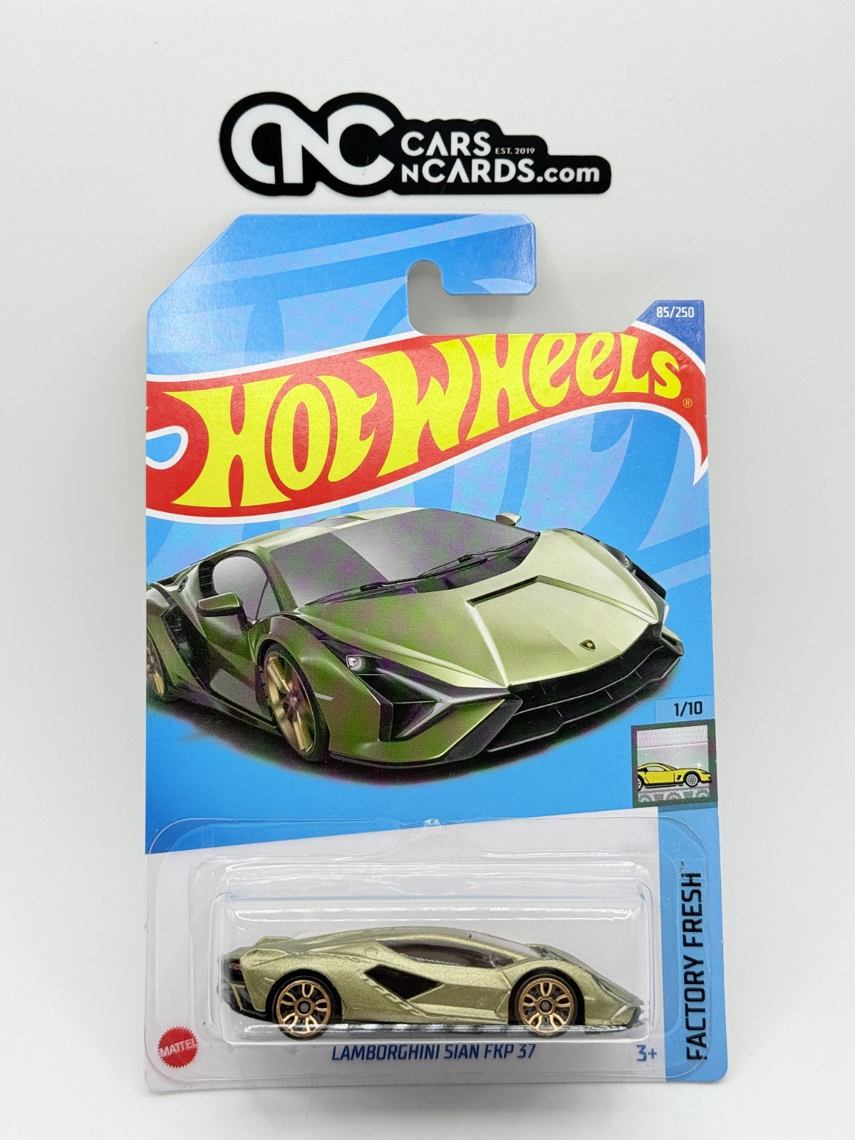 2022 Hot Wheels Factory Fresh 1/10 Lamborghini Sian FKP 37 Green