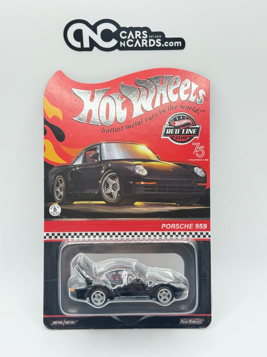 2023 Hot Wheels RLC Red Line Club Exclusive Porsche 959 Black