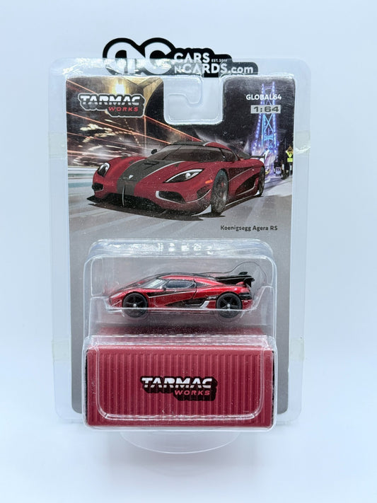 Tarmac Works 1:64 Global64 Koenigsegg Agera RS Red Sealed Blister T64G-005-RD