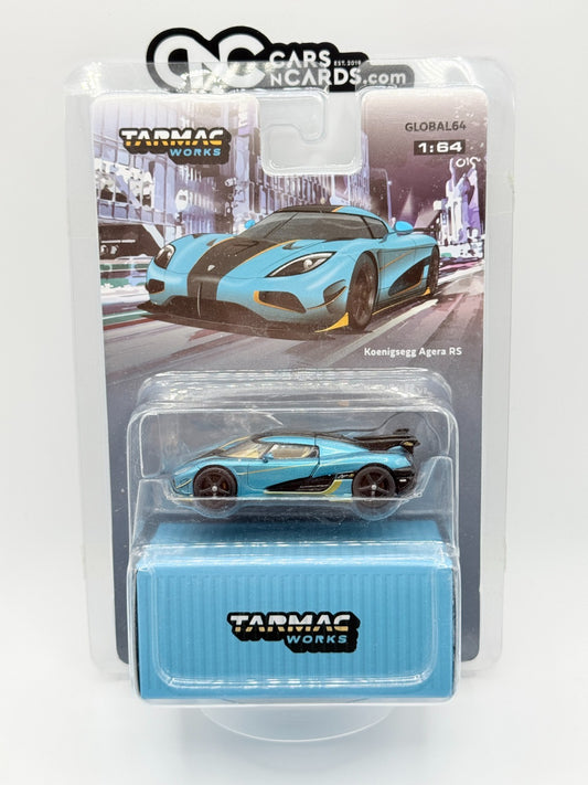 Tarmac Works 1:64 Global64 Koenigsegg Agera RS Blue Sealed Blister